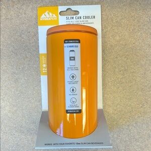 Hydrapeak Orange Slim Can Cooler